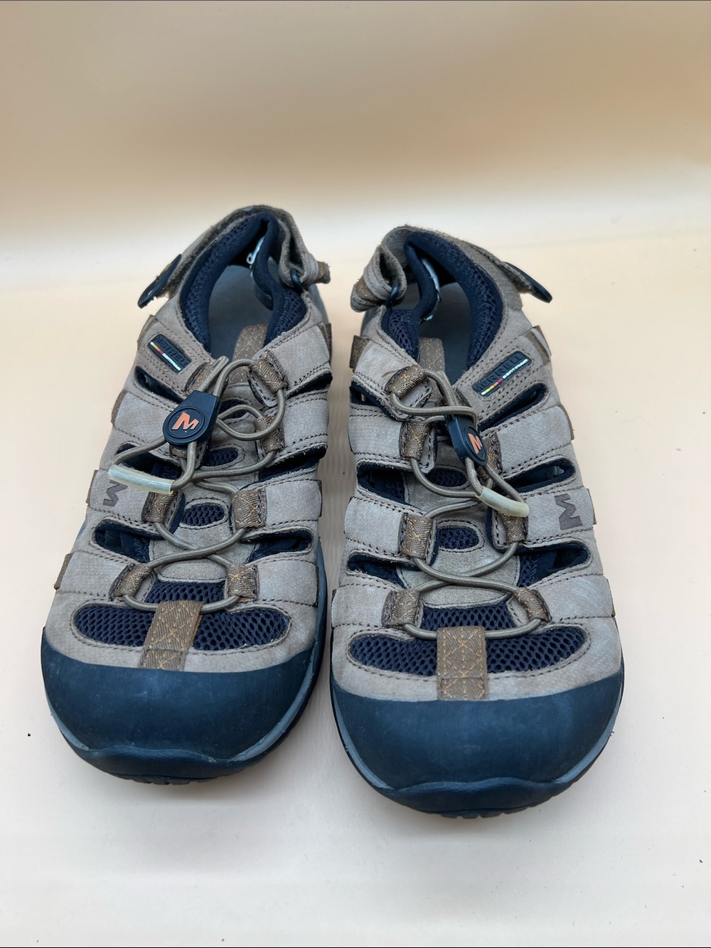 Merrell Kids Grey and Navy Outdoor Sport Sandals